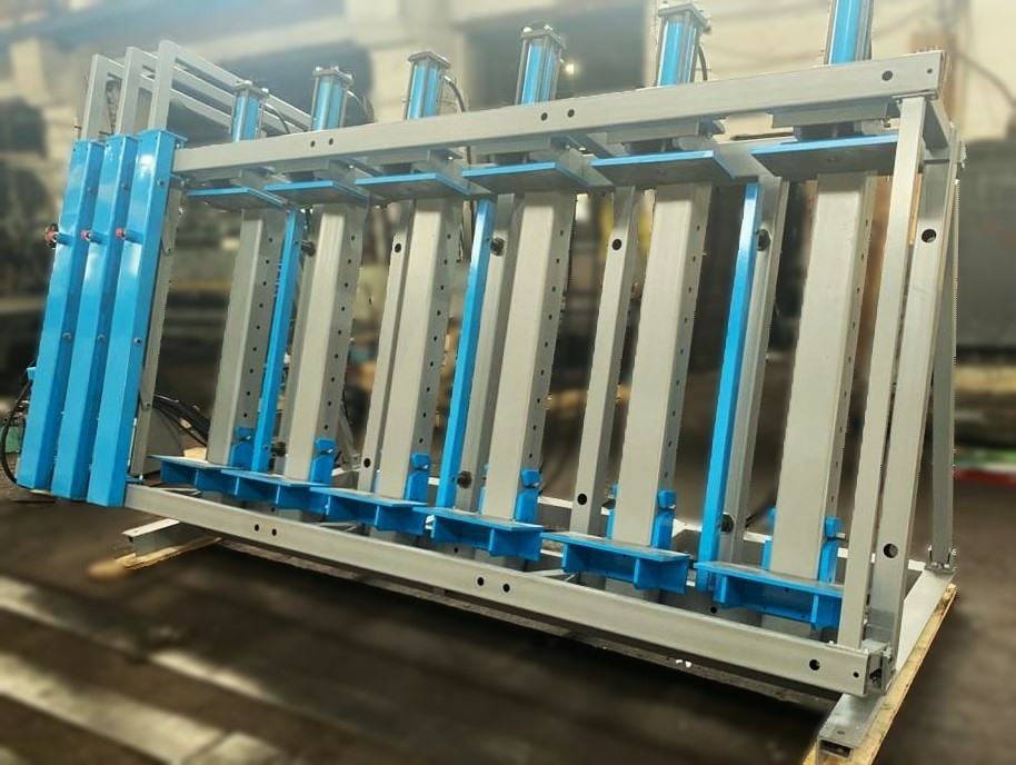 Пресс гидравлический SL — UN(PT) с пневматическими фронтальными прижимами