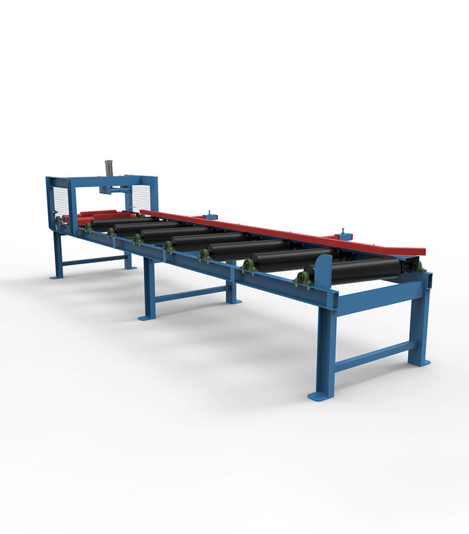 Базирующий рольганг