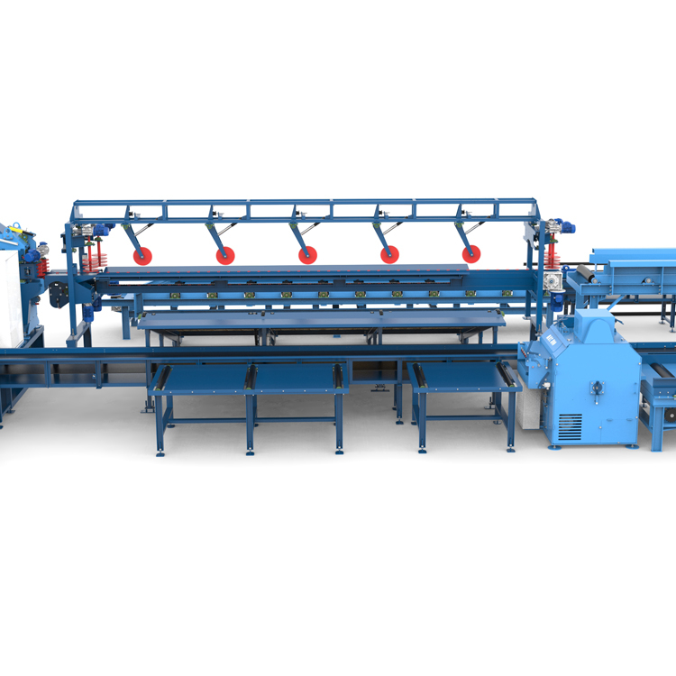 Лесопильная линия Форта с возвратом необрезной доски