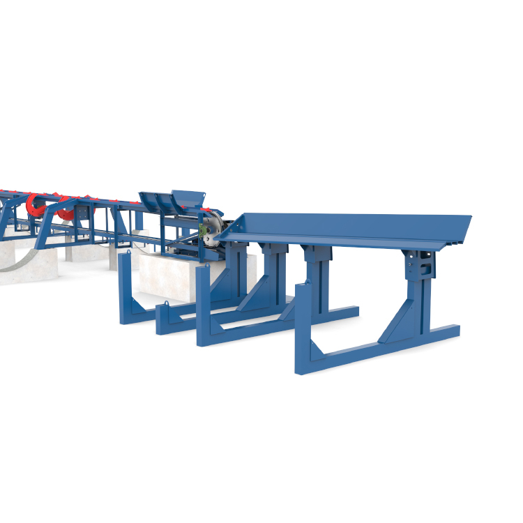 Линия сортировки бревен Сибирь