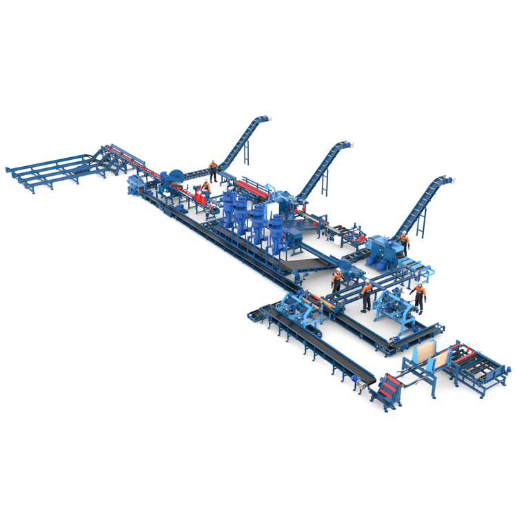 Лесопильная линия для паллетной доски
