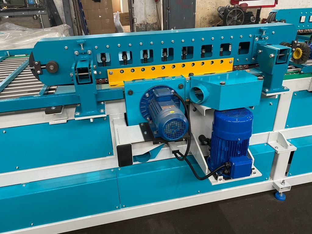 Станок торцовочно-шипорезный 2-х сторонний проходного типа ТШП-100.2