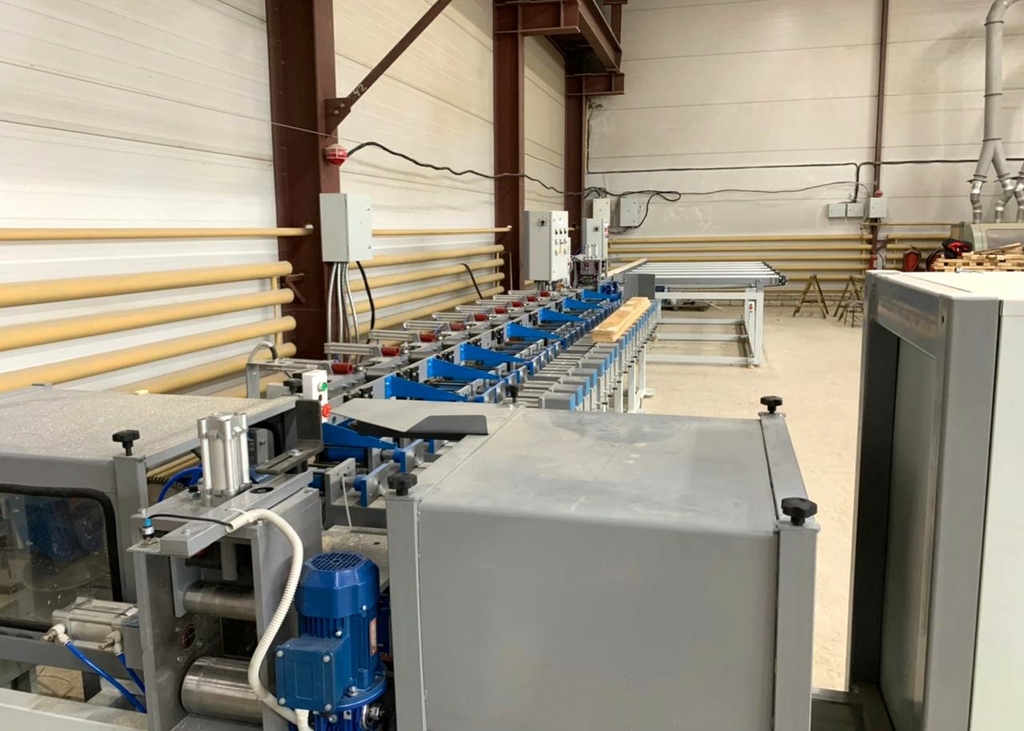 Линия изготовления двутавровой деревянной балки Н200 ЛБДКС200