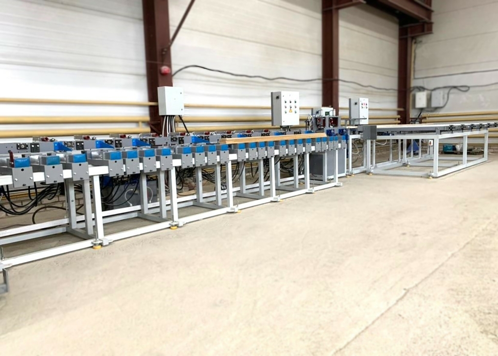 Линия изготовления двутавровой деревянной балки Н200 ЛБДКС200