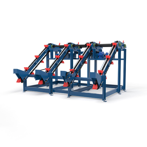 Разделитель бревен и поштучная выдача бревен