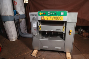 Рейсмусовый станок СР6-10 с шейперным (15*15*2,5 - размер пластин установленных на валу) ножевым валом