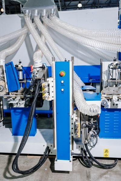 Автоматический шлифовальный станок для погонажных изделий KDT L-W6/W9/W12