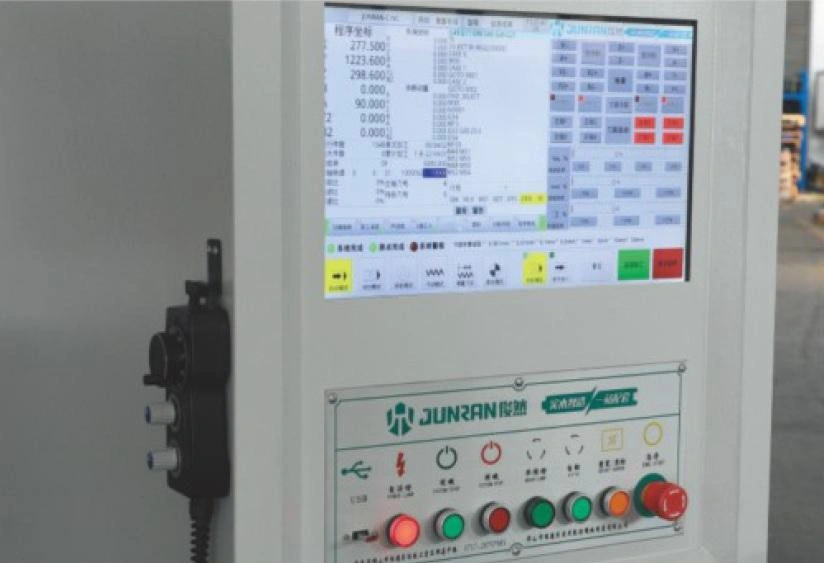 Пятиосевой обрабатывающий центр с 4 поворотными вакуумными столами JUNRAN JR-8080-4×4T