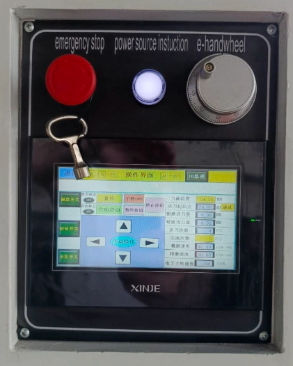 Заточной станок с ЧПУ с магнитной плитой для дробильных и лущильных ножей ISM-АC