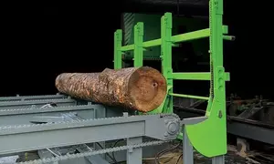 Автоматизированная эстакада для ленточных горизонтальных пилорам MEBOR MLD