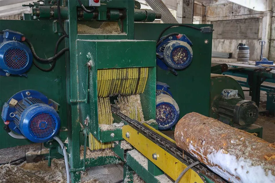 Линия производства паллетной доски Cronver 340-P