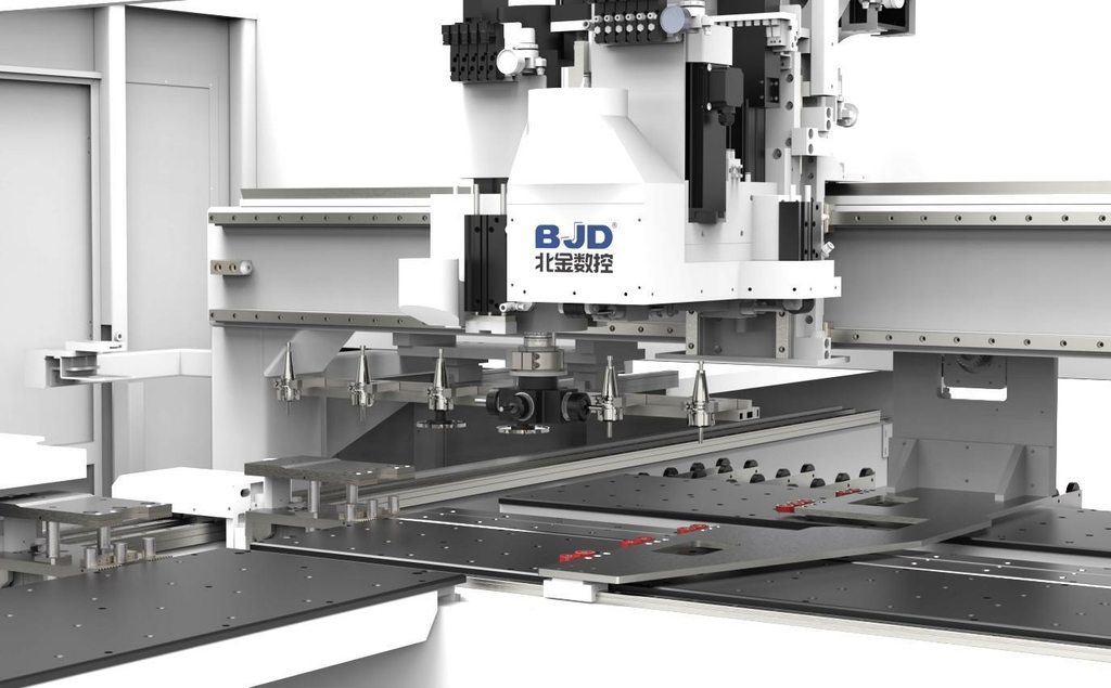 Сверлильно-присадочный станок с ЧПУ BJD LP900TC