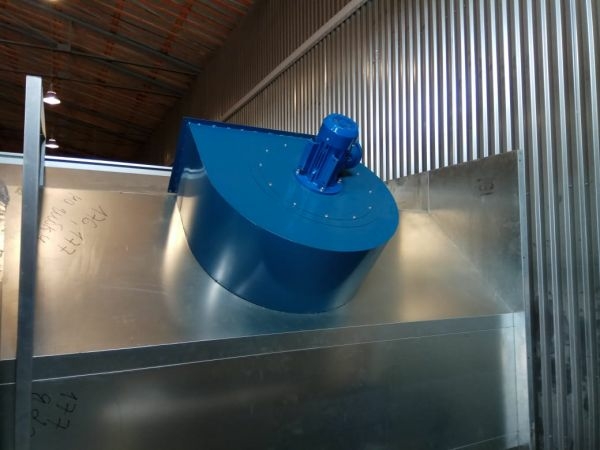 Кабина для покраски с сухой фильтрацией