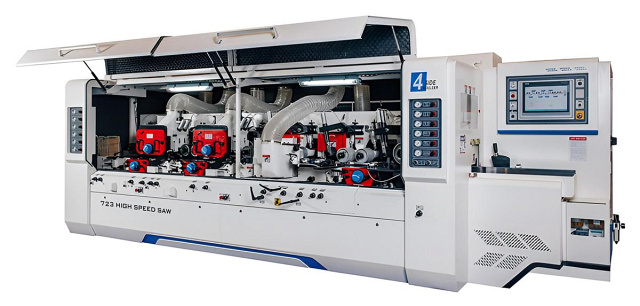 Четырехсторонний продольно-фрезерный станок QUADRO 723 High Speed SAW