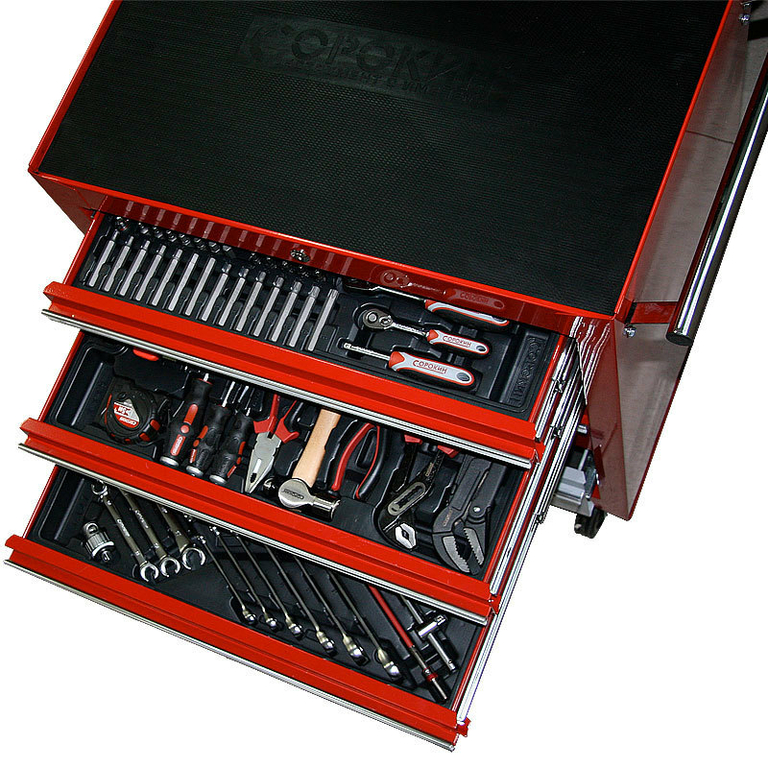 Набор ручного инструмента Набор инструмента Break дюймовый 121 предмет (низ)