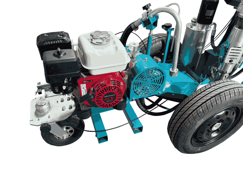 Разметочная машина MASTER BLAST, 2 пистолета