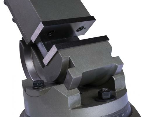 Тиски станочные 2-х осевые, прецизионные AMV/SP-125