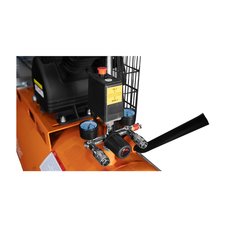 Масляный ременной компрессор AERO 380/100 (пр-во FoxWeld/КНР)