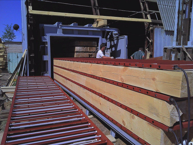 Вакуумные инфракрасные сушильные камеры EcoWood VIRK-5, VIRK-10