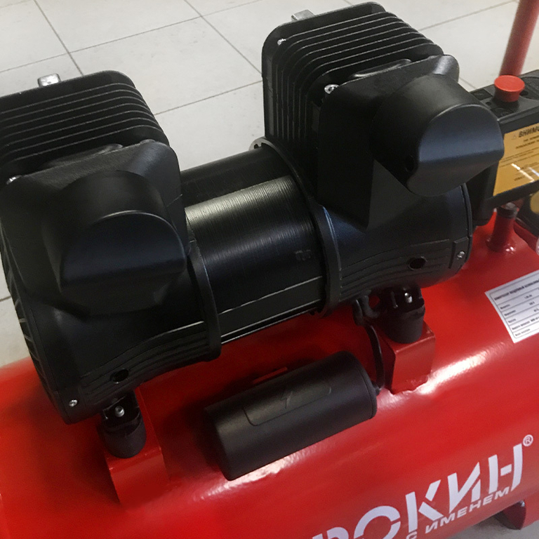 Воздушный компрессор Компрессор воздушный безмасляный, ресивер 50л