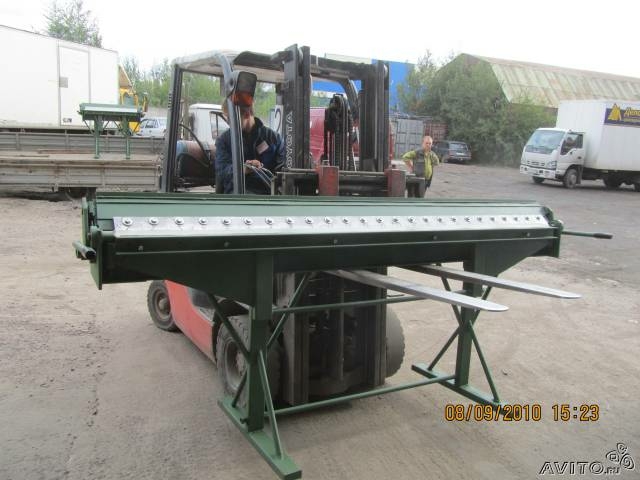 Листогиб сегментный ручной ЛГРСУ-2500 (Питер, Россия)