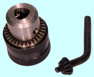 Патрон сверлильный Резьбовой с ключом ПСР-13 (1,5-13мм, М12х1,25) (J3513D) "CNIC"