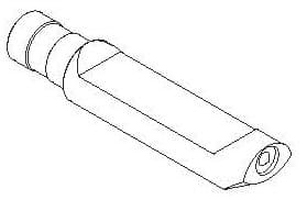 Comec CC311 Пуансон к CC300 профилированный D=8,5 мм.. (G)