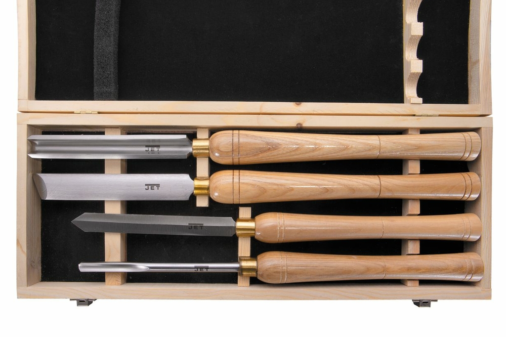 Набор токарных резцов JET, HSS 4 шт. (19500119)