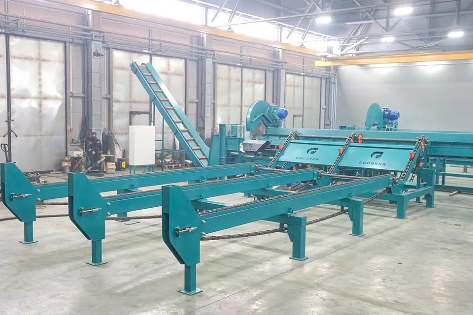 Разобщитель бревна с эстакадой Cronver RL-S (средний)