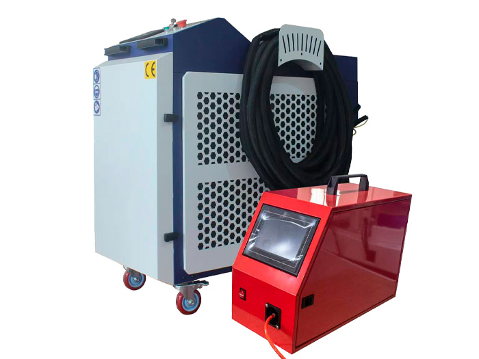 Аппарат лазерной сварки KY-W-HW6000-C 6кВт Raycus 4в1 (резка, сварка, очистка, очистка сварного шва) с механизмом подачи проволоки и водным охлаждением