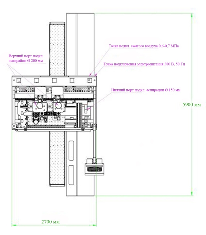 Сверлильно-присадочный станок с ЧПУ HOLD HB611CGX