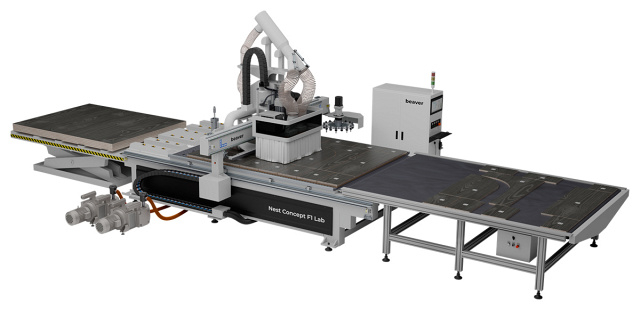 Фрезерный обрабатывающий центр с ЧПУ Beaver NEST CONCEPT F1 TPA