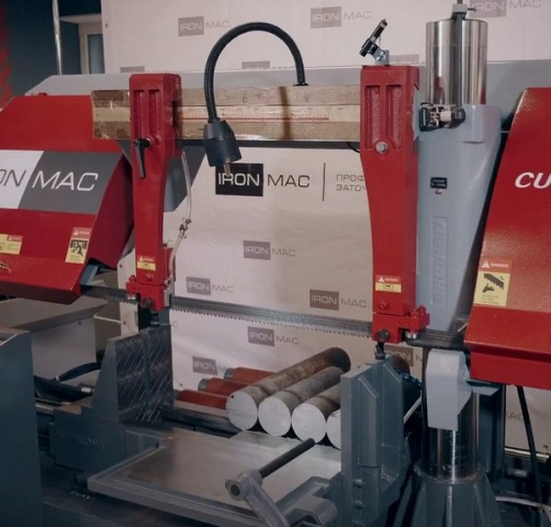 Полуавтоматический ленточнопильный станок IRONMAC CUT-400 х 700 СSA