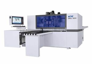 Сверлильно-присадочный центр с ЧПУ KDT KD-612KHS