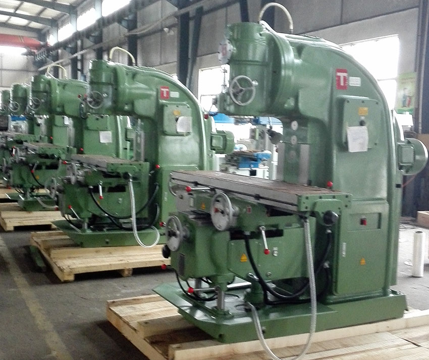 Вертикально-фрезерный станок Weida X5040 (УЦИ + пневмозажим, аналог 6Р13, 6Т13)