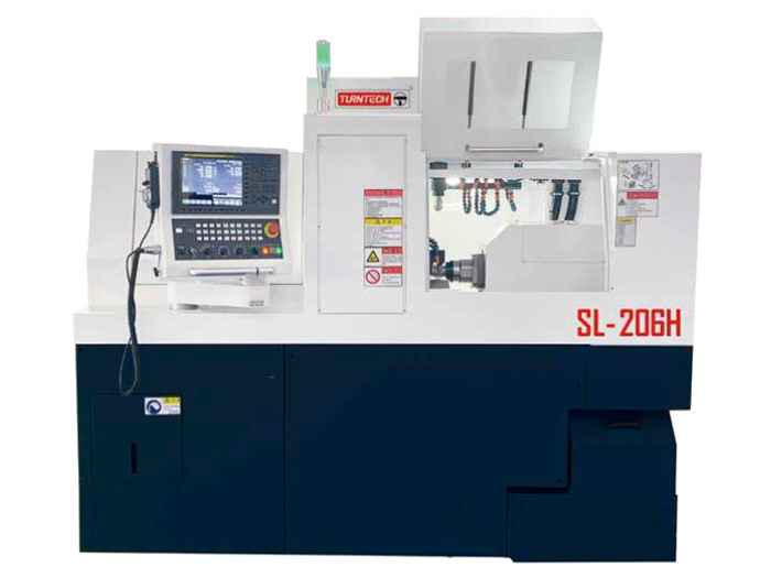 Токарный станок продольного точения SL-205H с повышенной жесткостью и ЧПУ