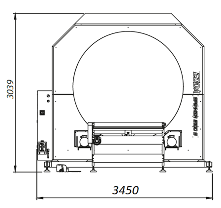 Упаковочный станок в стрейч пленку Spinner 450 S