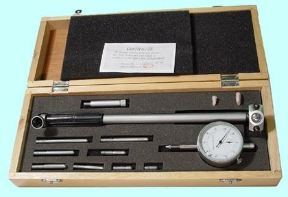 Нутромер Индикаторный 100-160мм, глуб.изм. 200мм (0,01) 9 вставок "CNIC" (570-230)