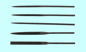 Набор надфилей из  5шт. 4х160мм "CNIC"