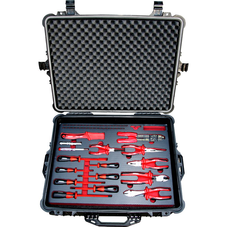 Кейс защитный ударопрочный на колесах 625х495х300мм