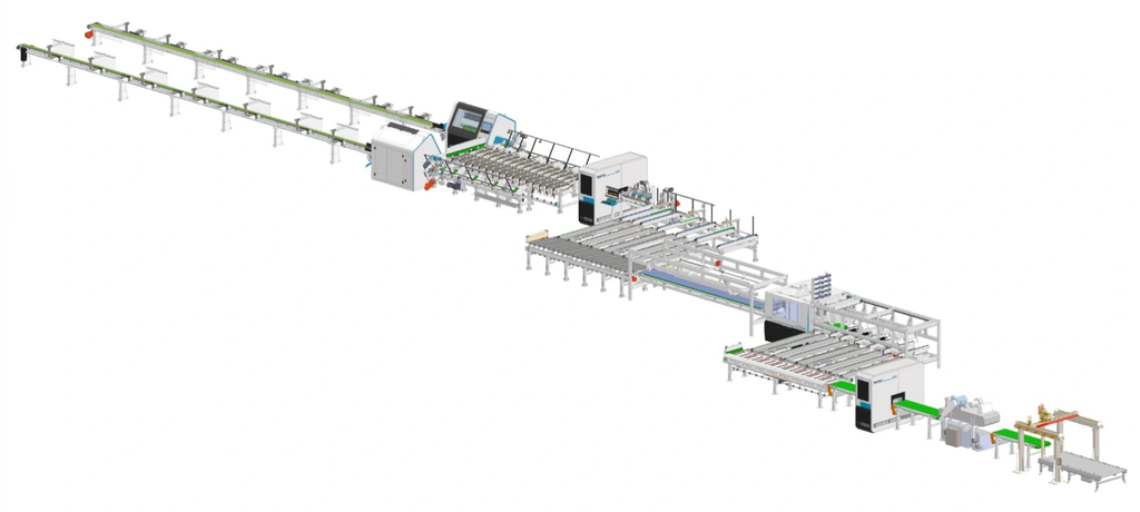 Линия сканирования и вырезки пороков древесины SDC PRO (EC 5500 + OC 7500)