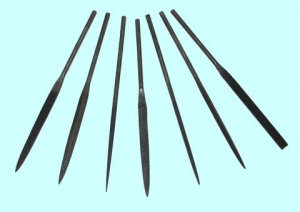 Набор надфилей из  7шт. 3х140мм "CNIC"