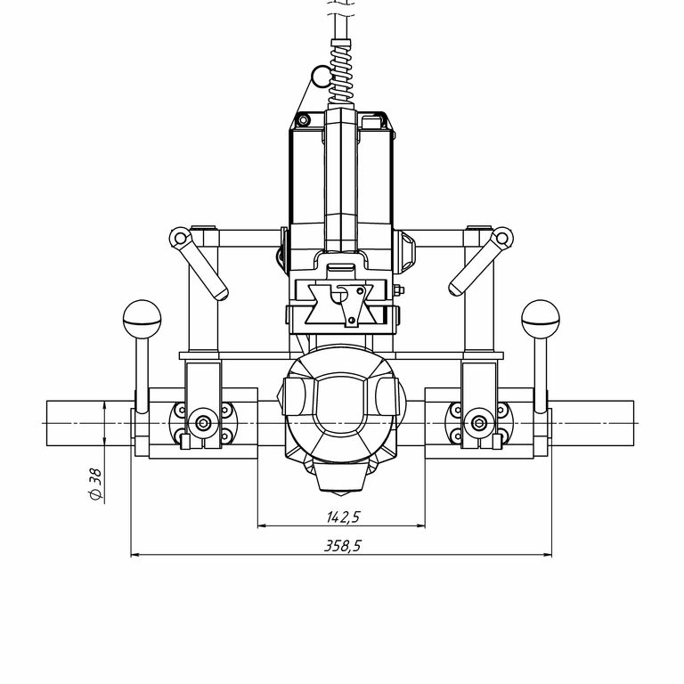 Станок сверлильный магнитный MBA-42