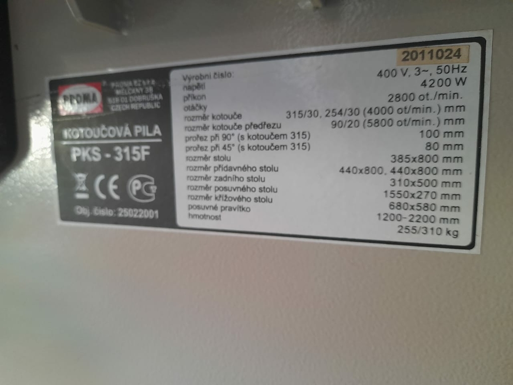 Комбинированный станок Ltt PKS-315F