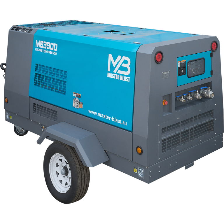 Master Blast MB-390D-10 винтовой дизельный компрессор
