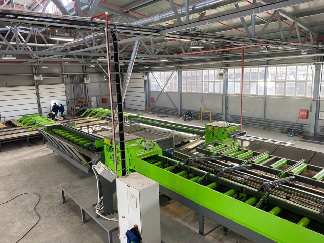 Двухвальный многопильный станок Mebor VC 700/250