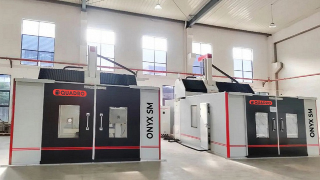 Пятиосевой обрабатывающий центр с ЧПУ QUADRO ONYX SM