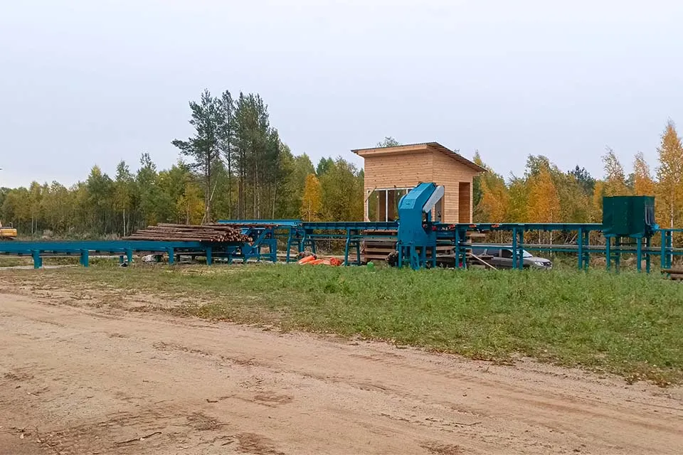 Раскряжевочно - дровокольная линия Cronver DRS 1250