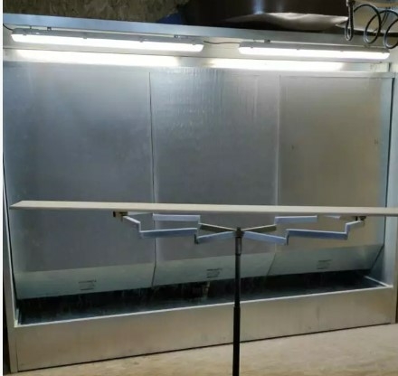 Кабина для покраски с водяной завесой