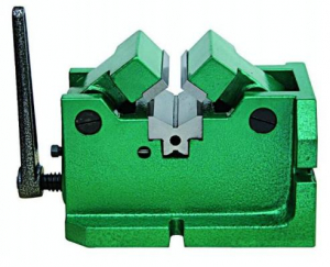 Тиски Станочные трубные 100 мм для зажима цилиндрических заготовок d 10-80мм (QW 62) "CNIC"